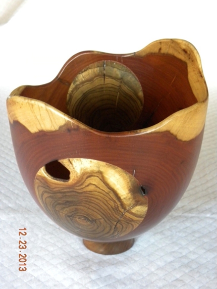 Arturo Solano wooden bowl