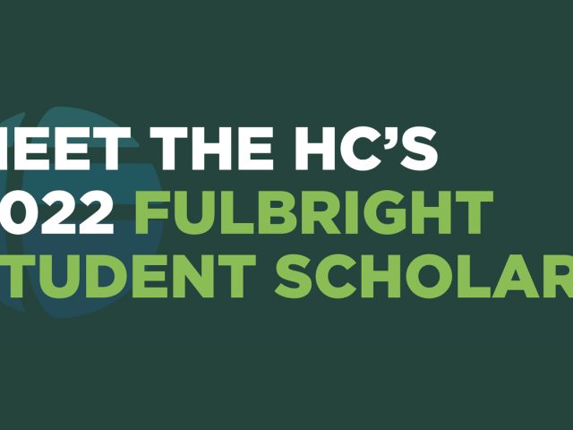 2022 Fullbright Student Scholars banner