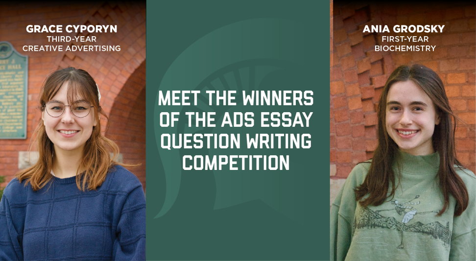 Meet the winners of the ADS Essay Question Writing Competition MSU