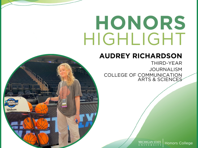 Honors Highlight "Featured Image" - Audrey Richardson