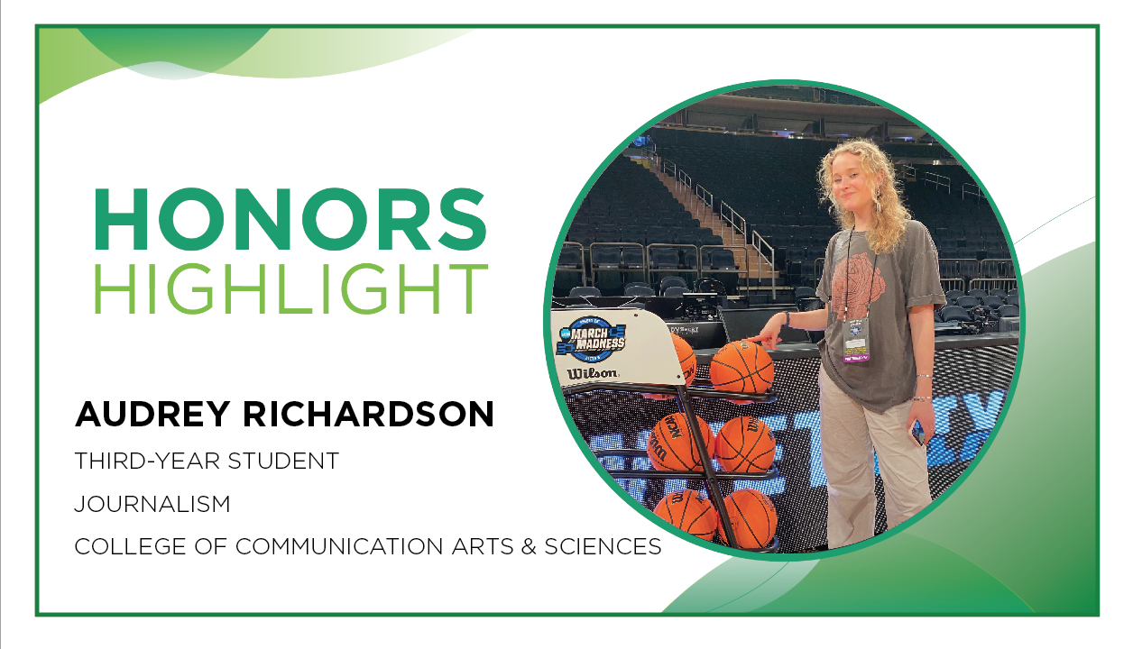 Honors Highlight Banner - Audrey Richardson