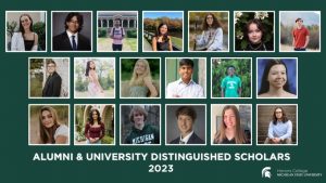 Alumni and University Distinguished Scholars 2023 Photos