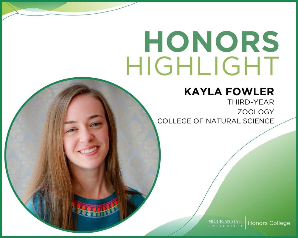 Honors Highlight - Kayla Fowler