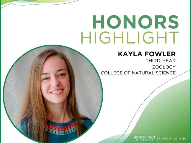 Honors Highlight - Kayla Fowler