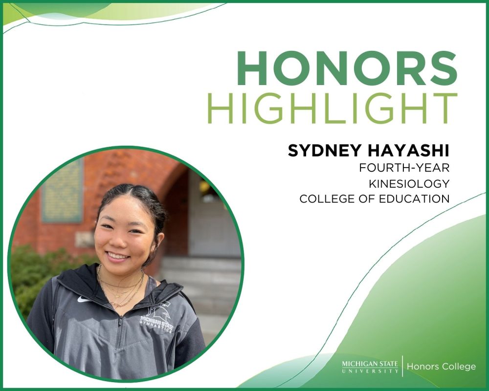 Honors Highlight - Sydney Hayashi