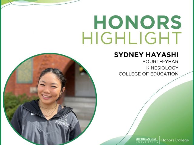 Honors Highlight - Sydney Hayashi